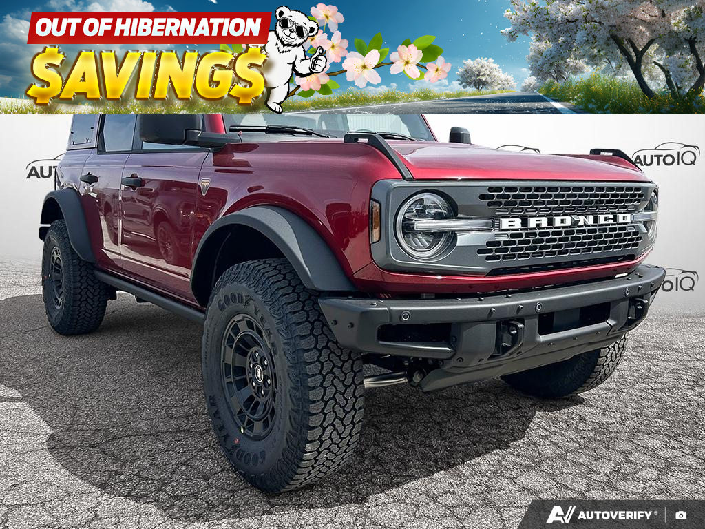2026 Ford Bronco Badlands 4-Door 4WD