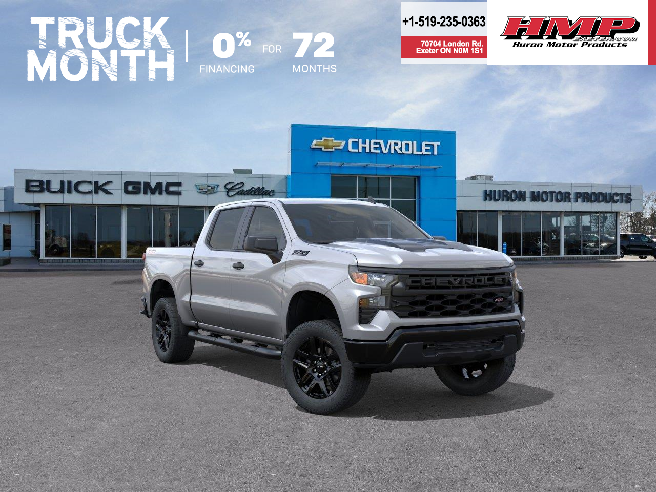 new 2026 Chevrolet Silverado 1500 car, priced at $75,857
