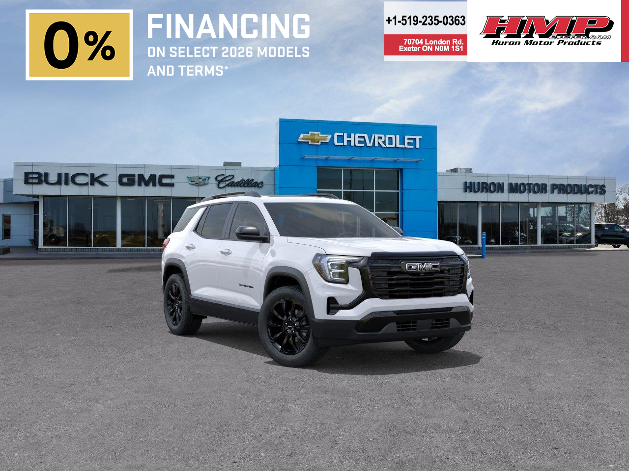 new 2026 GMC Terrain car, priced at $47,408