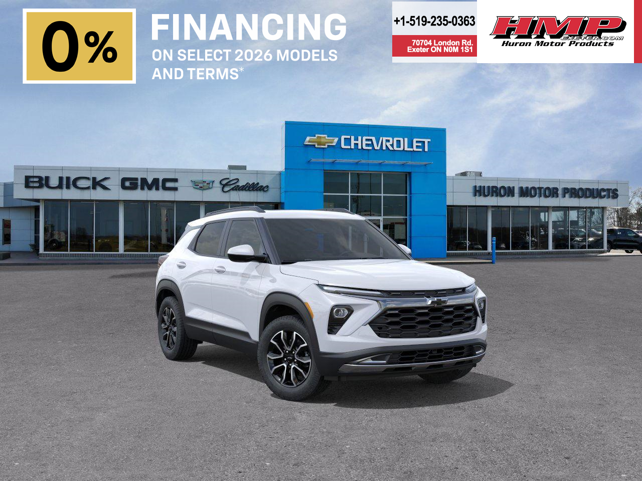 new 2026 Chevrolet TrailBlazer car, priced at $43,128