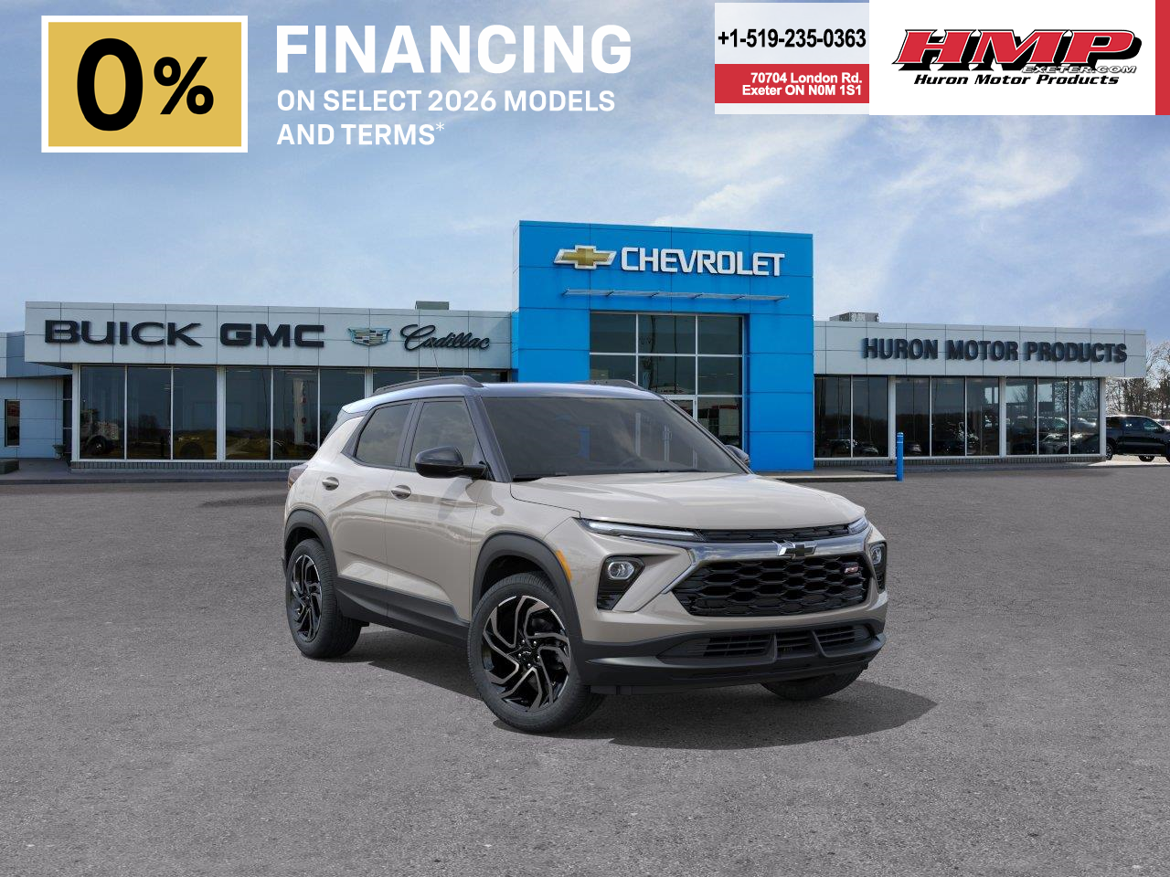 new 2026 Chevrolet TrailBlazer car, priced at $41,383
