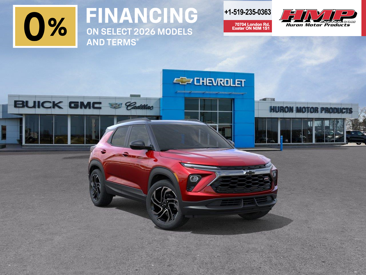 new 2026 Chevrolet TrailBlazer car, priced at $41,383