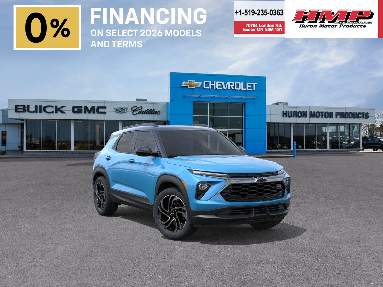 new 2026 Chevrolet TrailBlazer car, priced at $41,383