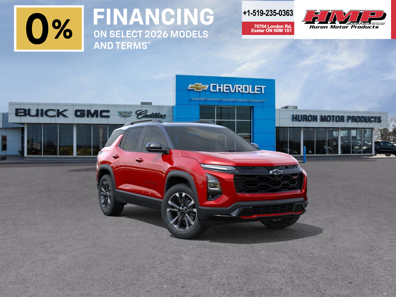 new 2026 Chevrolet Equinox car, priced at $49,888