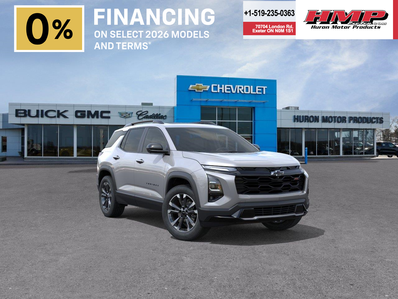 new 2026 Chevrolet Equinox car, priced at $48,973