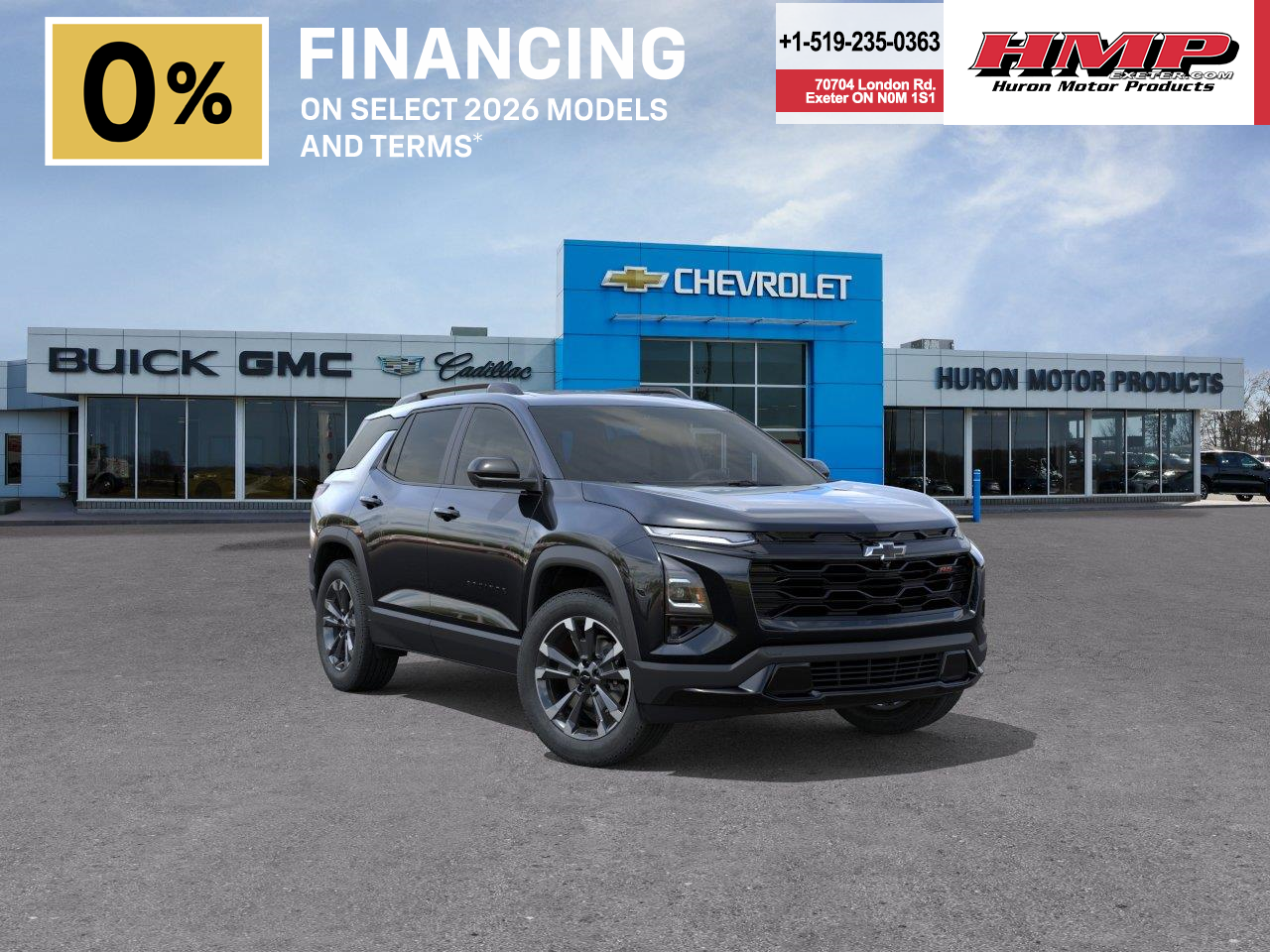 new 2026 Chevrolet Equinox car, priced at $49,178