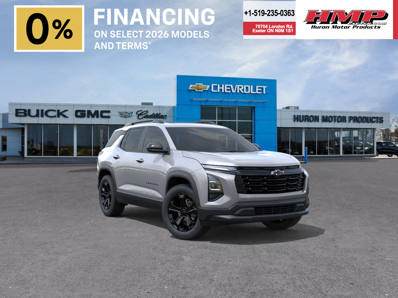 new 2026 Chevrolet Equinox car, priced at $45,357
