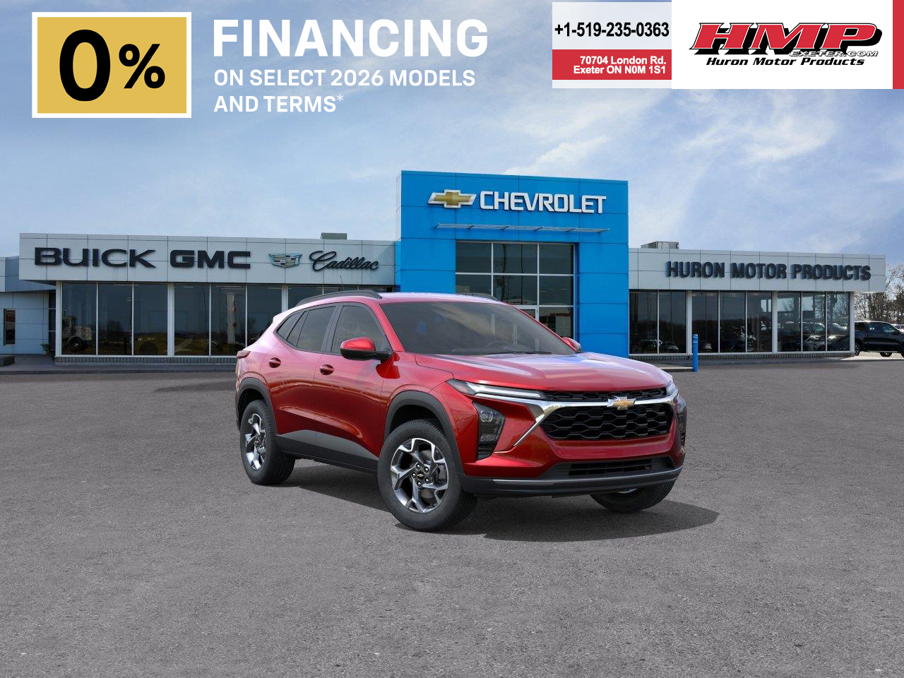 new 2026 Chevrolet Trax car, priced at $31,543