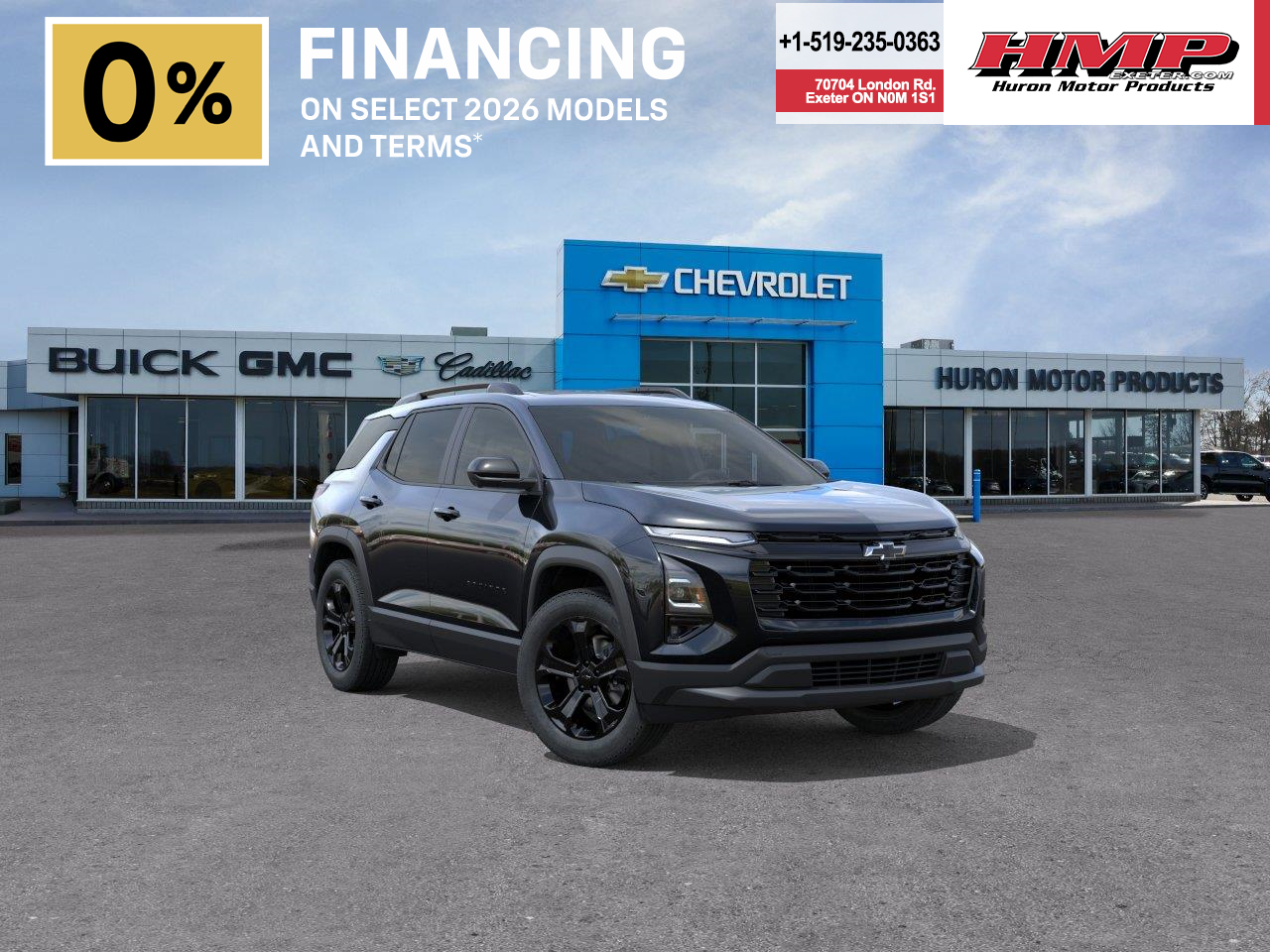 new 2026 Chevrolet Equinox car, priced at $47,257