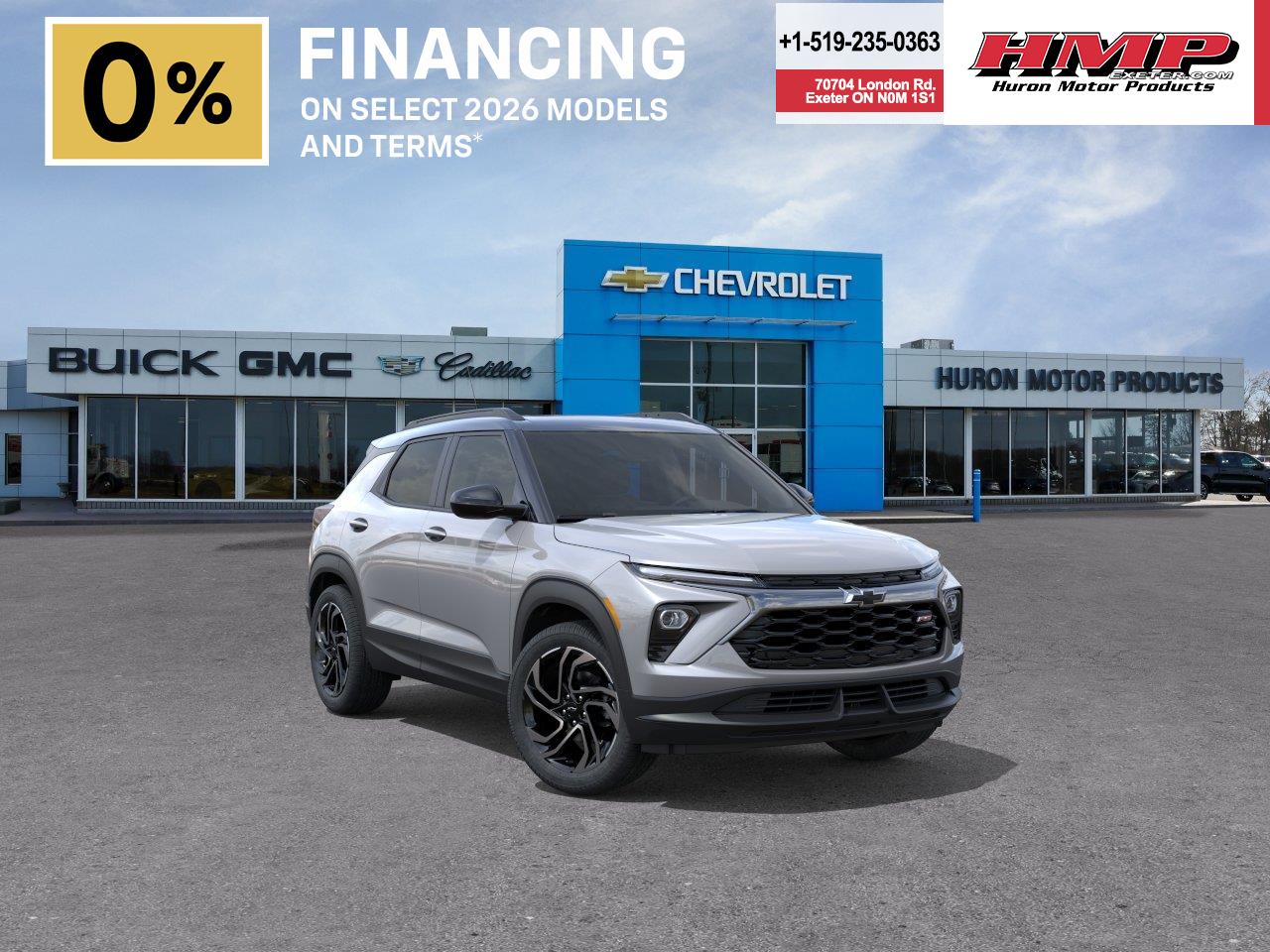 new 2026 Chevrolet TrailBlazer car, priced at $40,593