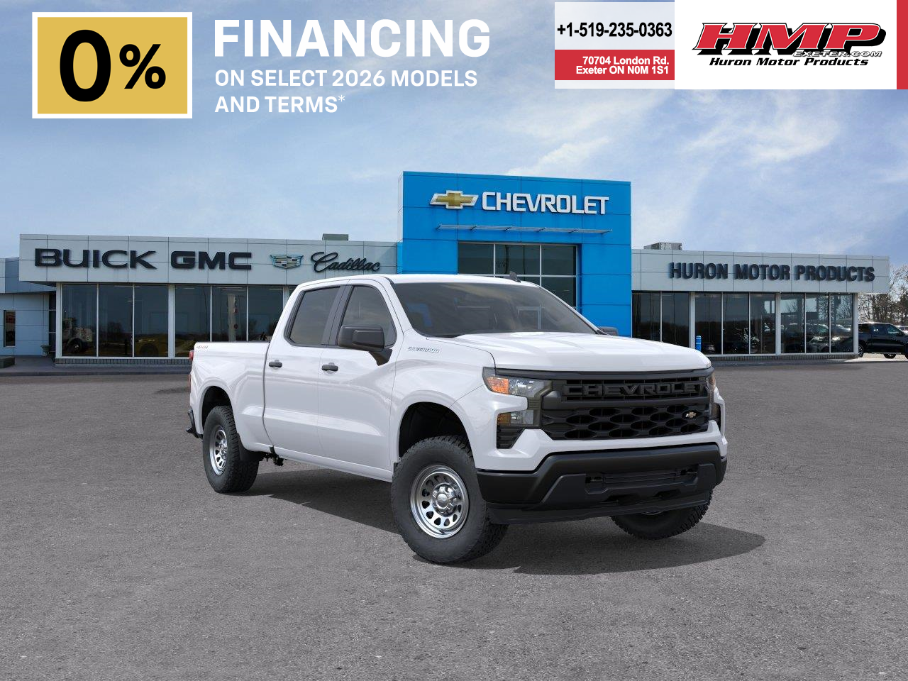 new 2026 Chevrolet Silverado 1500 car, priced at $55,023
