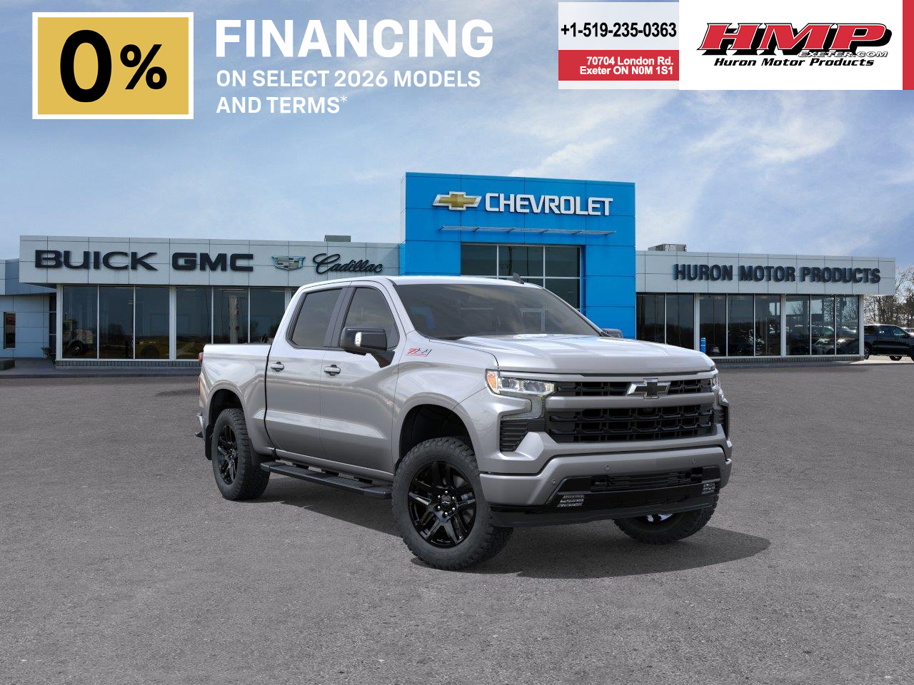 new 2026 Chevrolet Silverado 1500 car, priced at $76,283