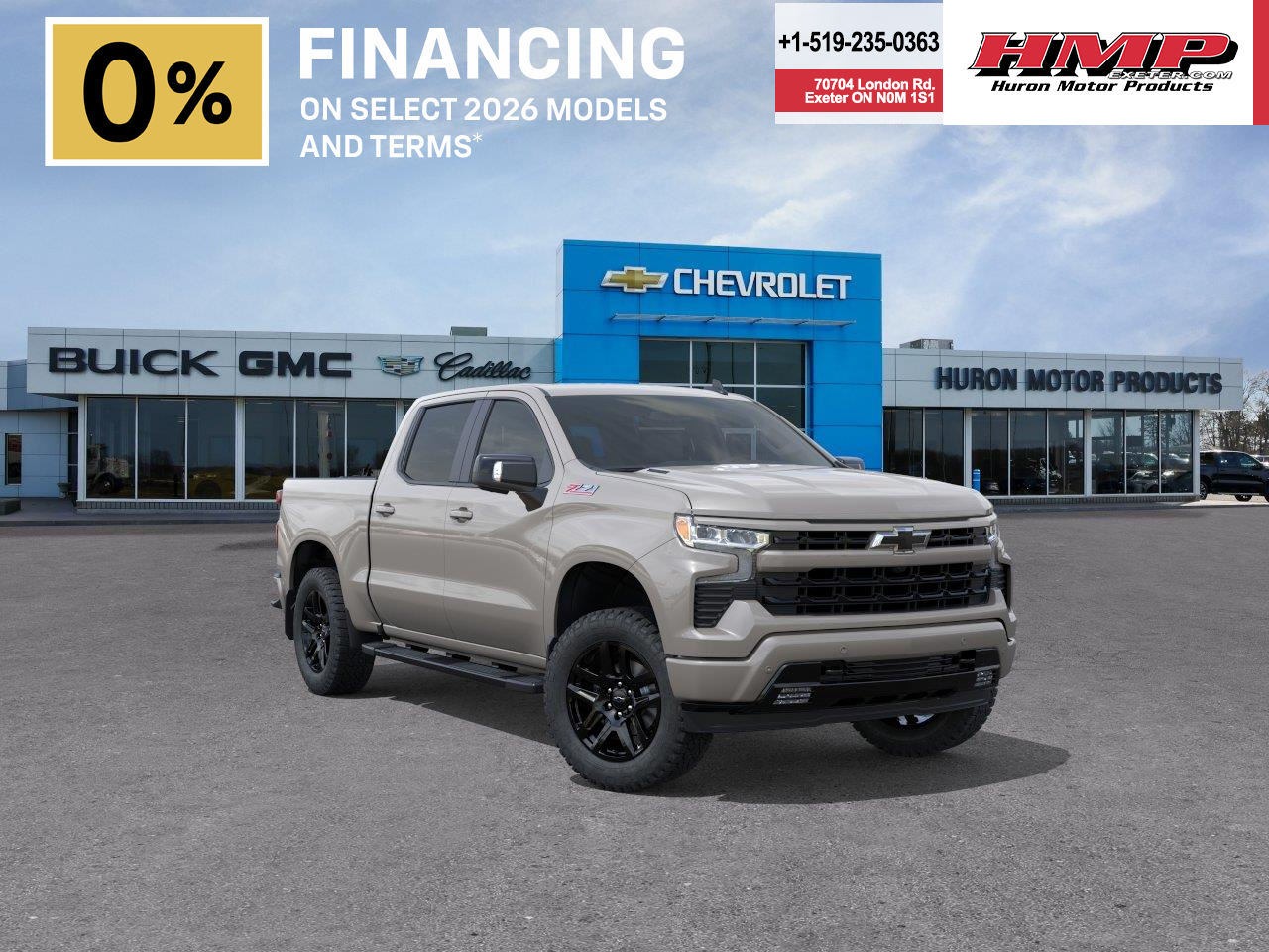 new 2026 Chevrolet Silverado 1500 car, priced at $77,973