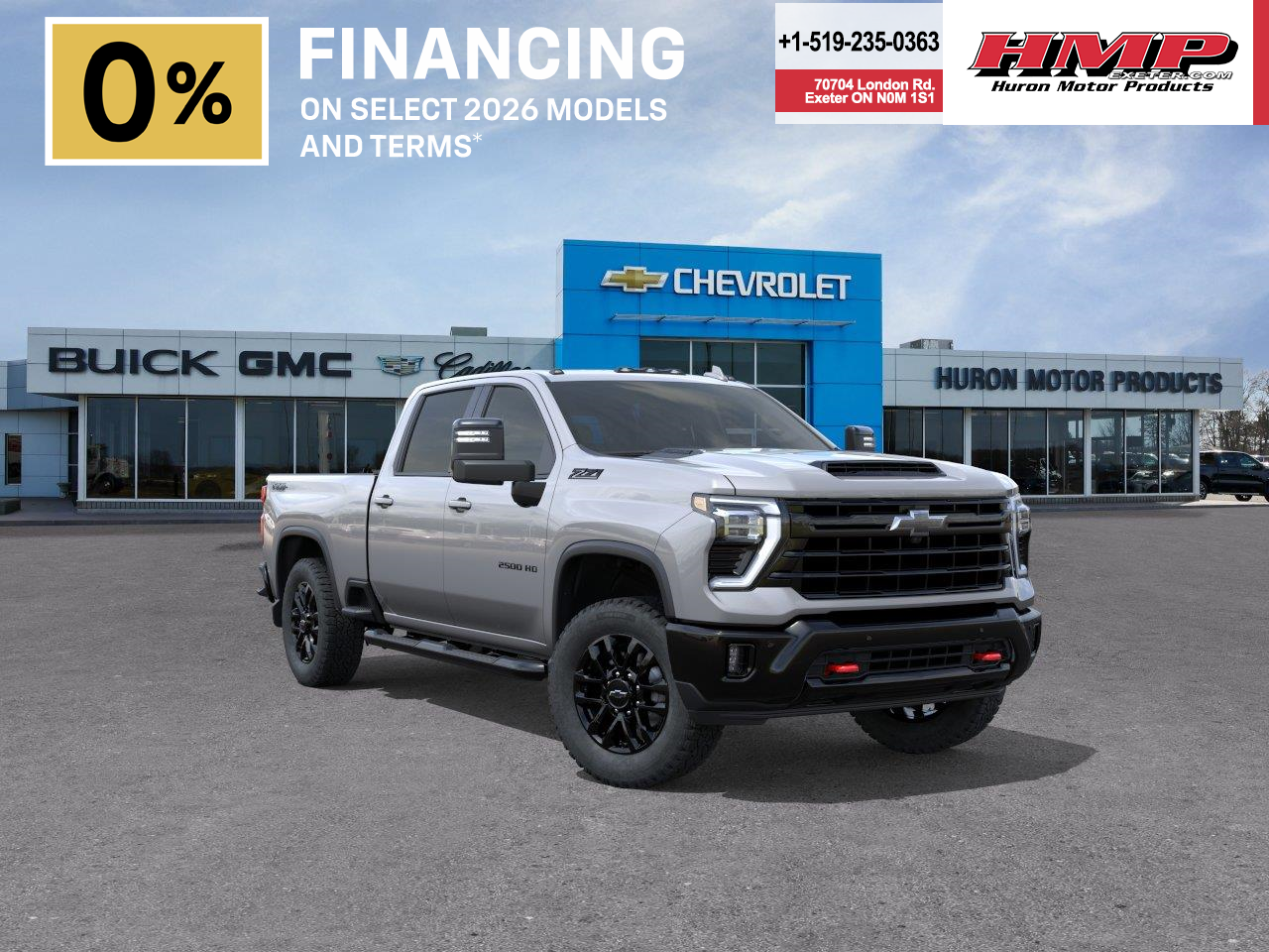 new 2026 Chevrolet Silverado 2500HD car, priced at $106,642