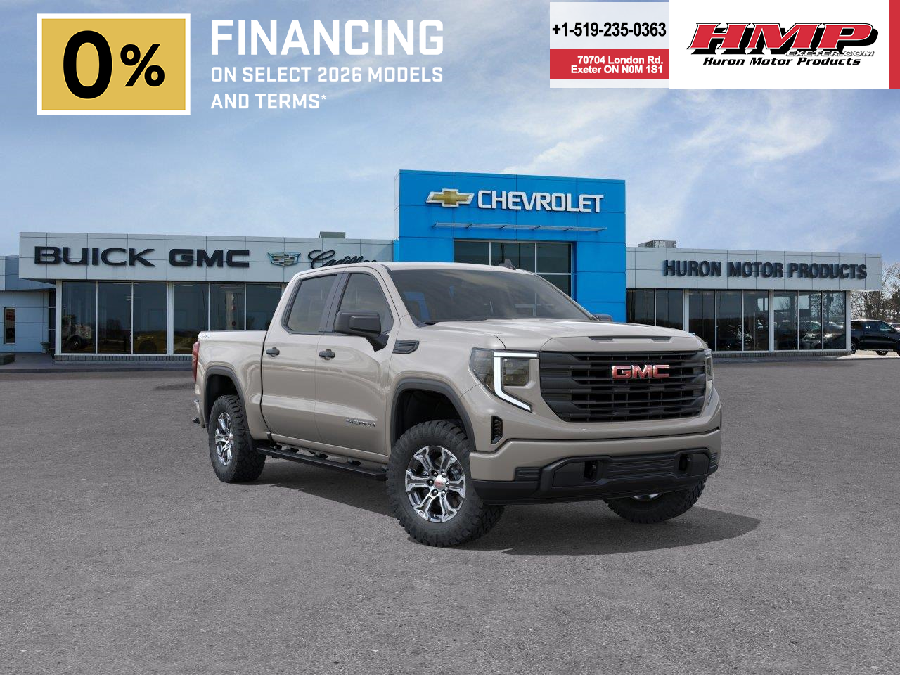 new 2026 GMC Sierra 1500 car, priced at $69,123