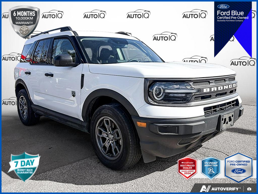 White 2023 Ford Bronco Sport SUV / Crossover All-Wheel Drive 8-Speed Automatic