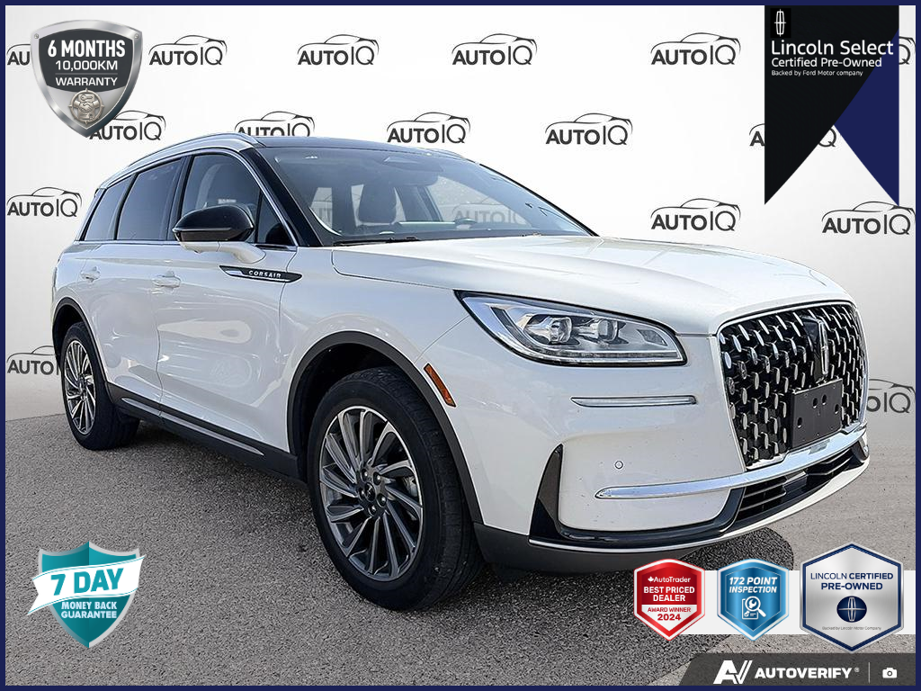 White 2023 Lincoln Corsair SUV / Crossover All-Wheel Drive 8-Speed Automatic