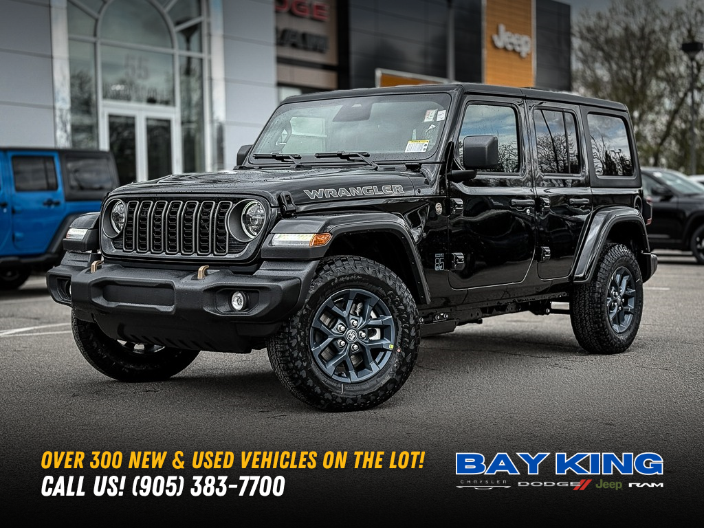Black 2026 Jeep Wrangler SUV / Crossover Four-Wheel Drive 8-Speed Automatic
