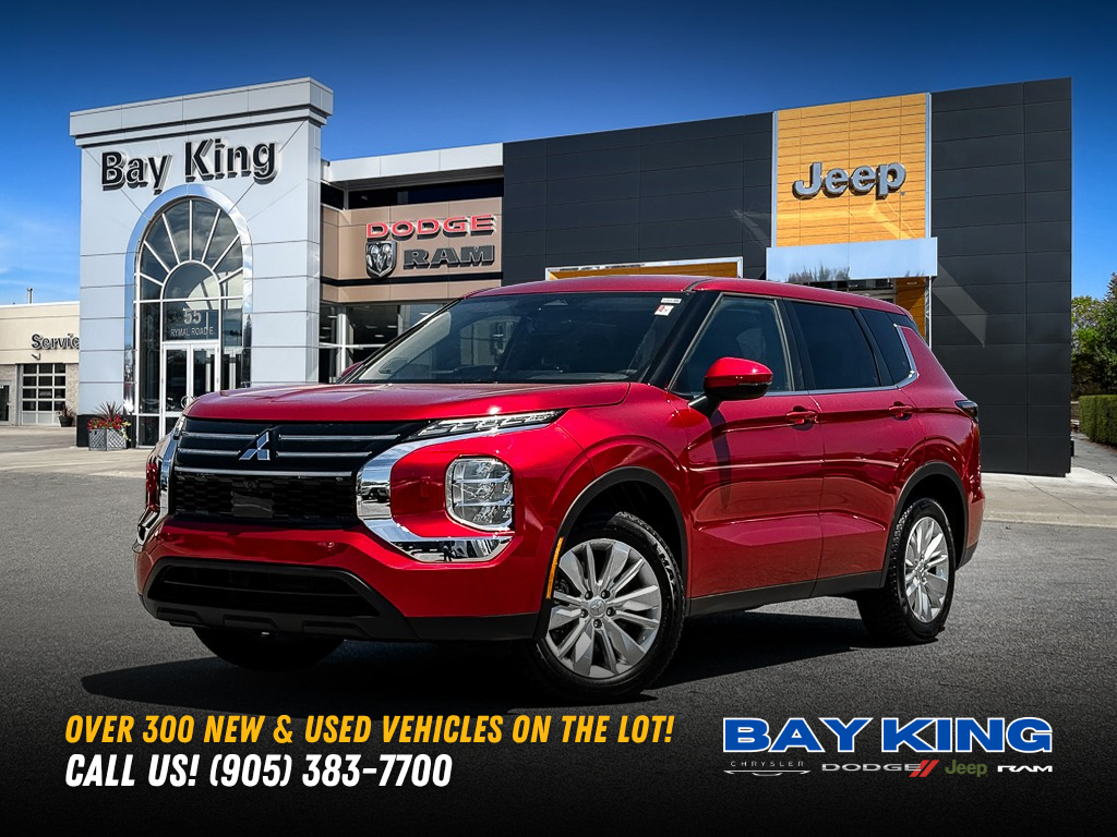 Red 2025 Mitsubishi Outlander SUV / Crossover Front-Wheel Drive Continuously Variable Transmission