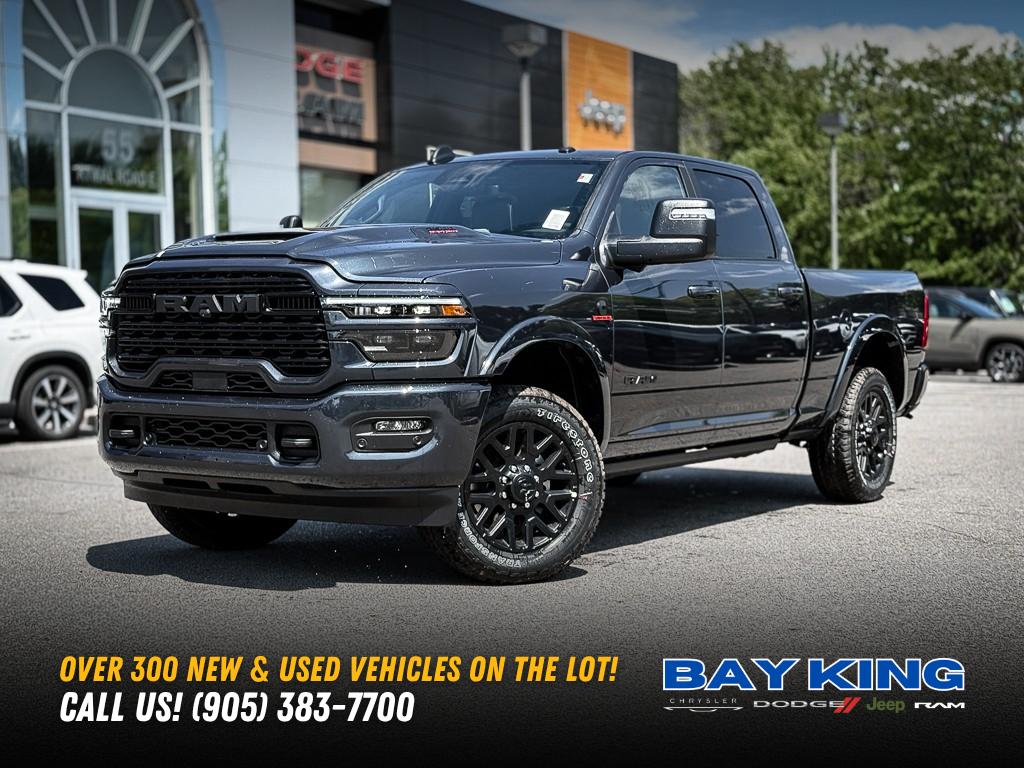 Blue 2026 RAM 2500 Pickup Truck Four-Wheel Drive 8-Speed Automatic