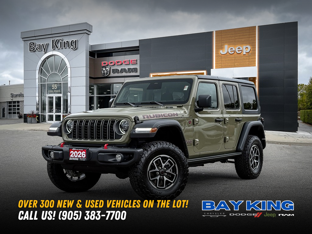 Green 2026 Jeep Wrangler SUV / Crossover Four-Wheel Drive 8-Speed Automatic