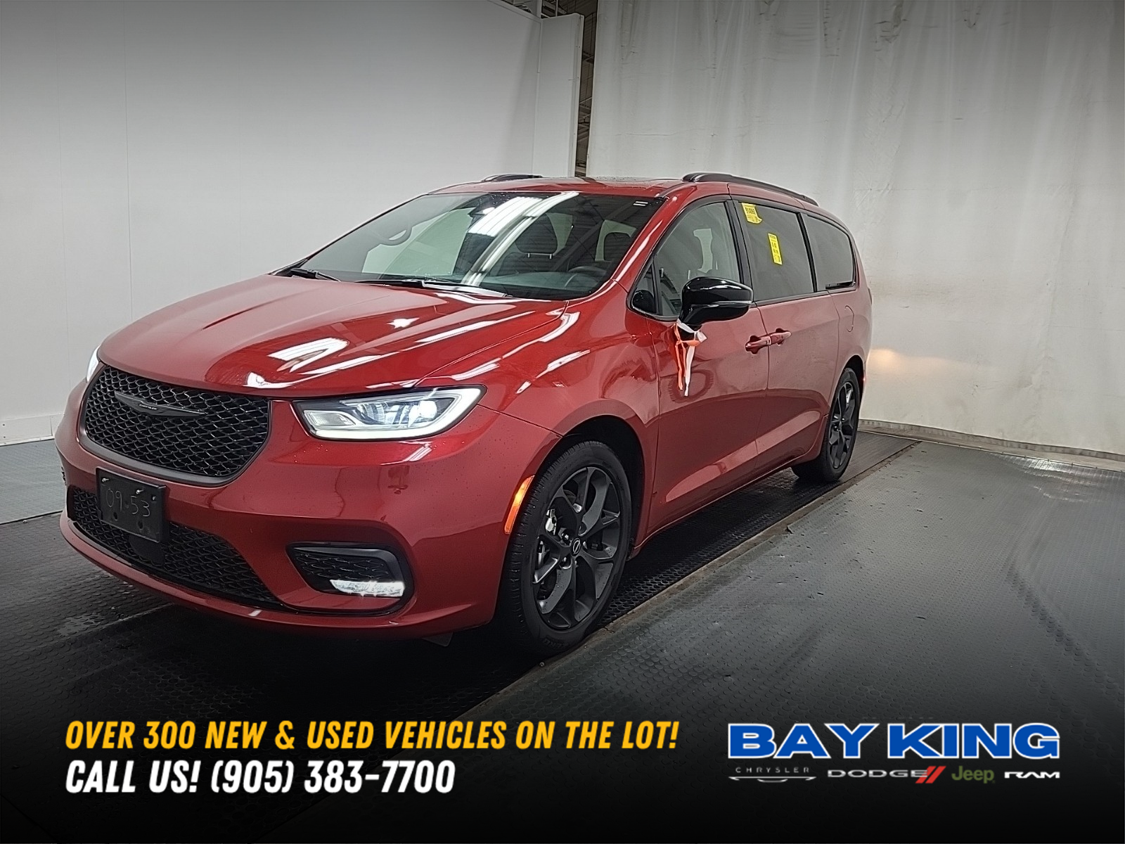 Red 2026 Chrysler Pacifica Minivan Front-Wheel Drive 9-Speed Automatic