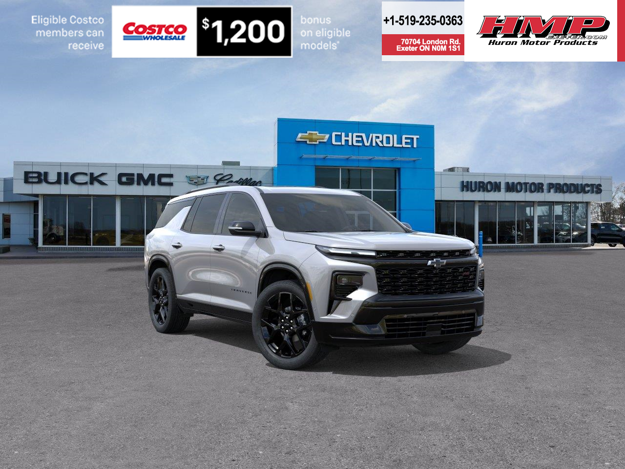 new 2026 Chevrolet Traverse car, priced at $72,252