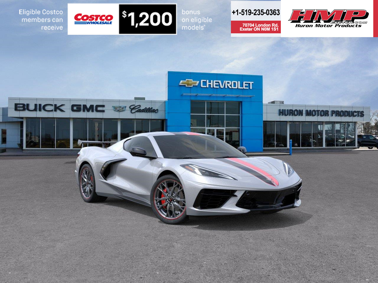 new 2026 Chevrolet Corvette car, priced at $110,292