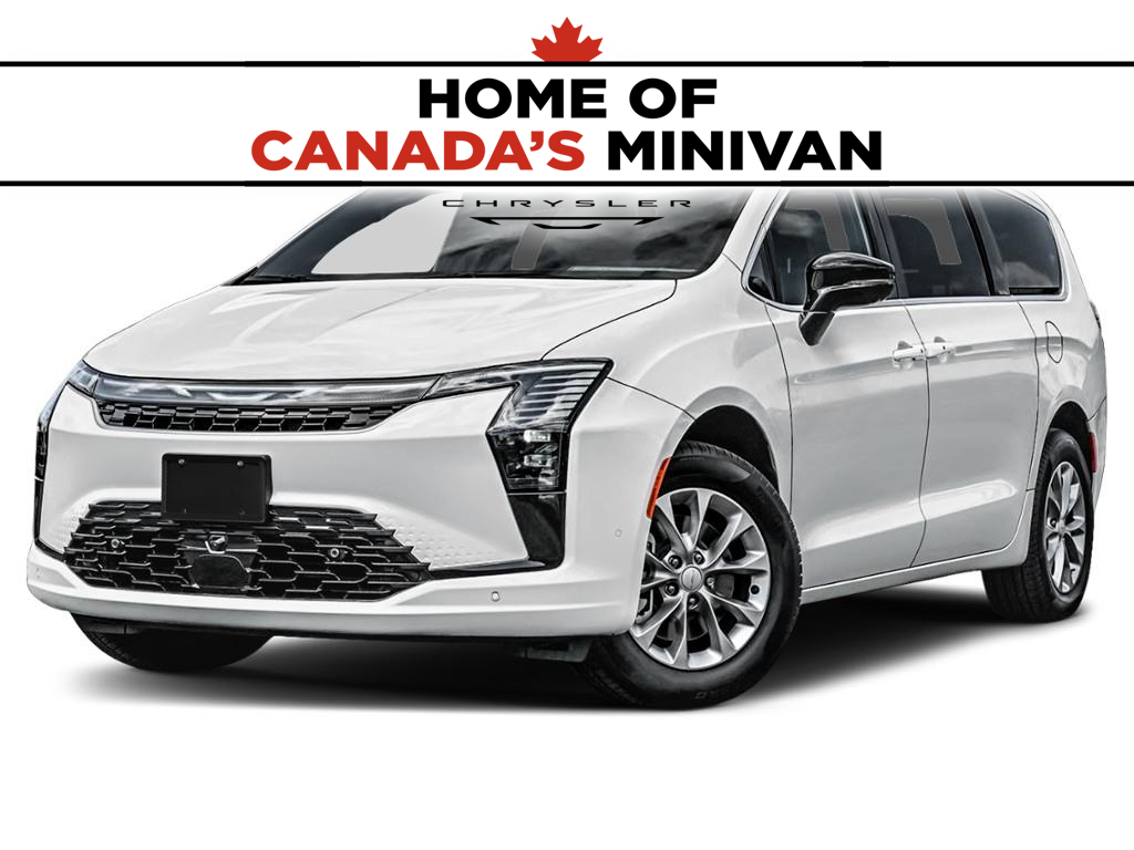 White 2027 Chrysler Pacifica Minivan Front-Wheel Drive 9-Speed Automatic