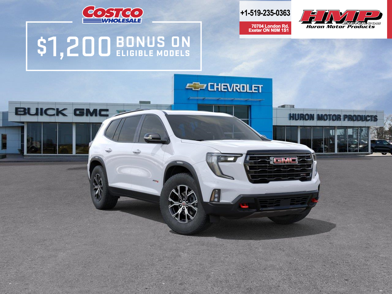 new 2026 GMC Acadia car, priced at $68,683