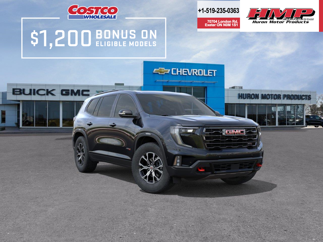 new 2026 GMC Acadia car, priced at $69,952