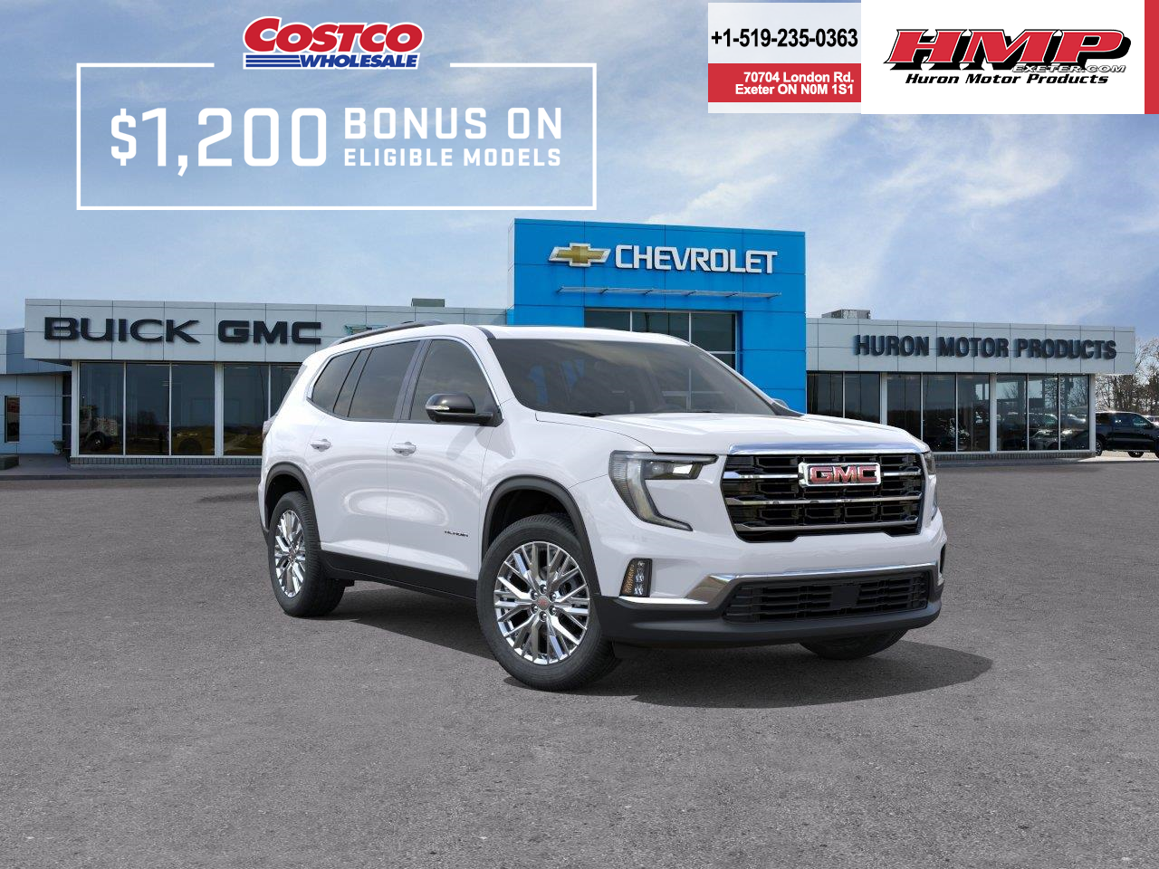 new 2026 GMC Acadia car, priced at $64,653