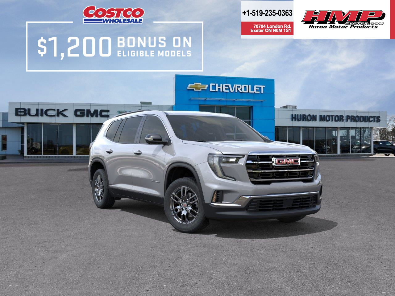 new 2026 GMC Acadia car, priced at $59,258