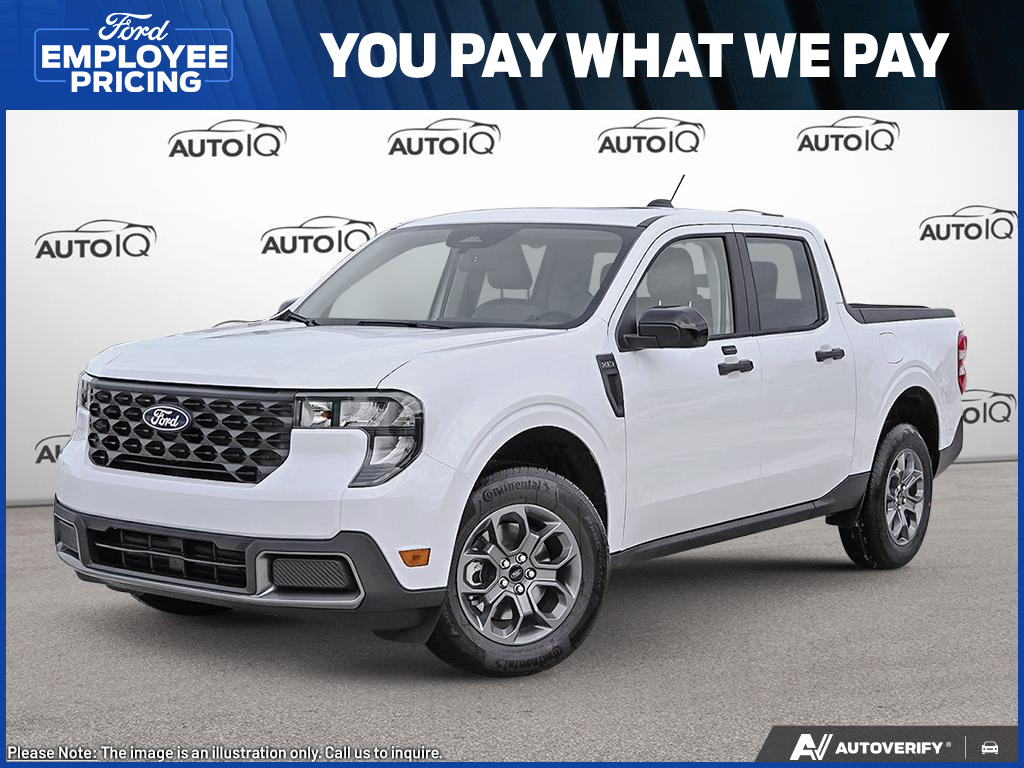 White 2026 Ford Maverick Pickup Truck All-Wheel Drive 8-Speed Automatic