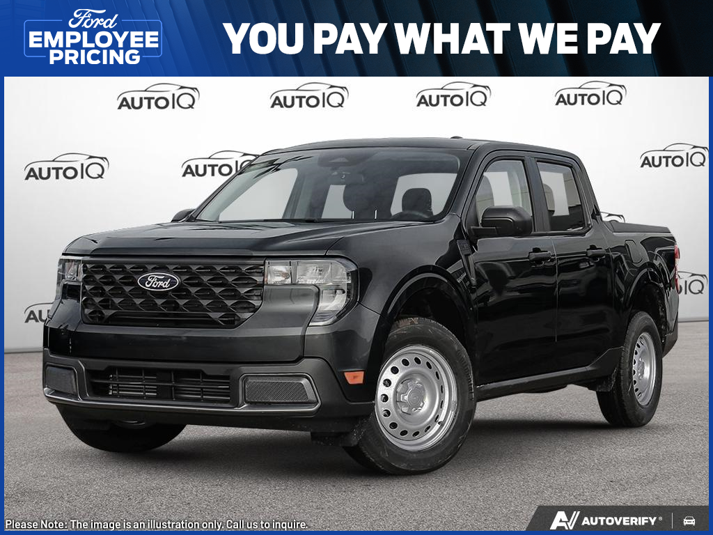 Black 2026 Ford Maverick Pickup Truck All-Wheel Drive 8-Speed Automatic