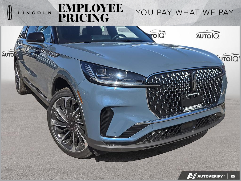Blue 2026 Lincoln Aviator SUV / Crossover All-Wheel Drive Automatic