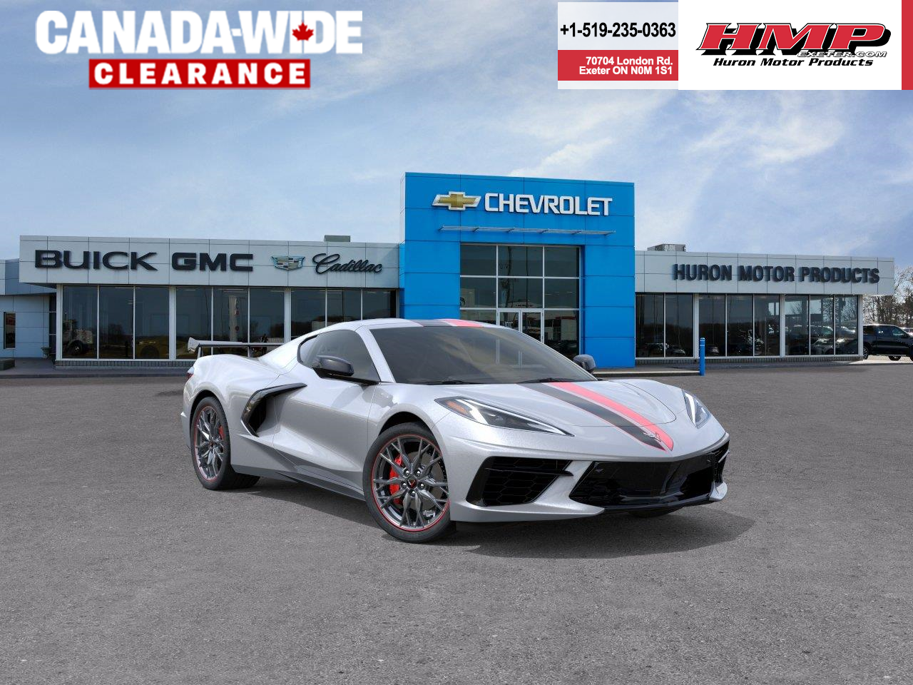 new 2026 Chevrolet Corvette car, priced at $100,692