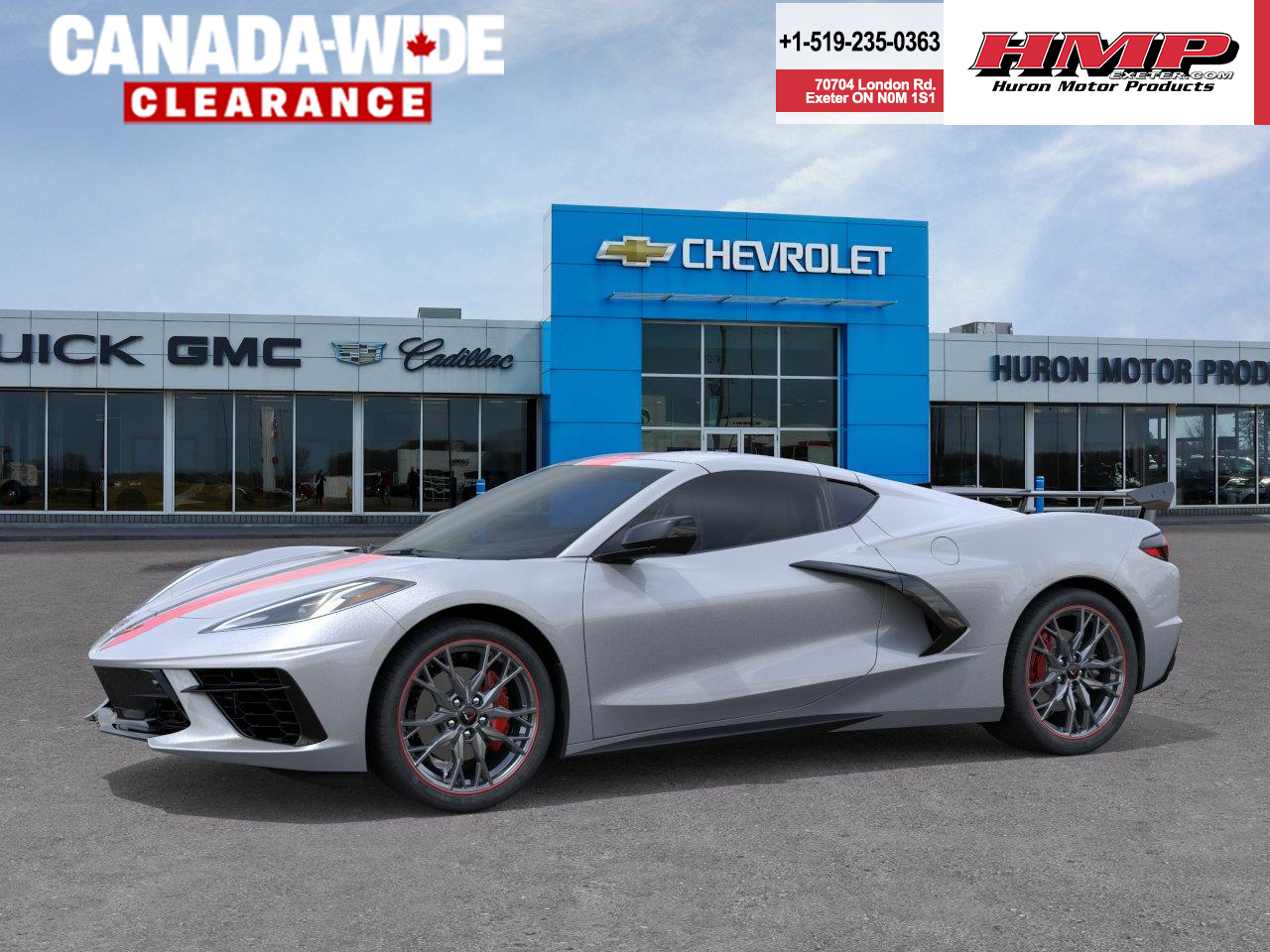 new 2026 Chevrolet Corvette car, priced at $100,692