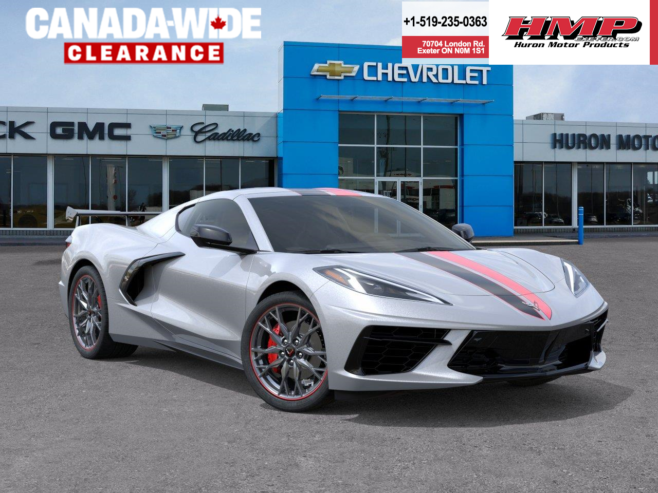new 2026 Chevrolet Corvette car, priced at $100,692