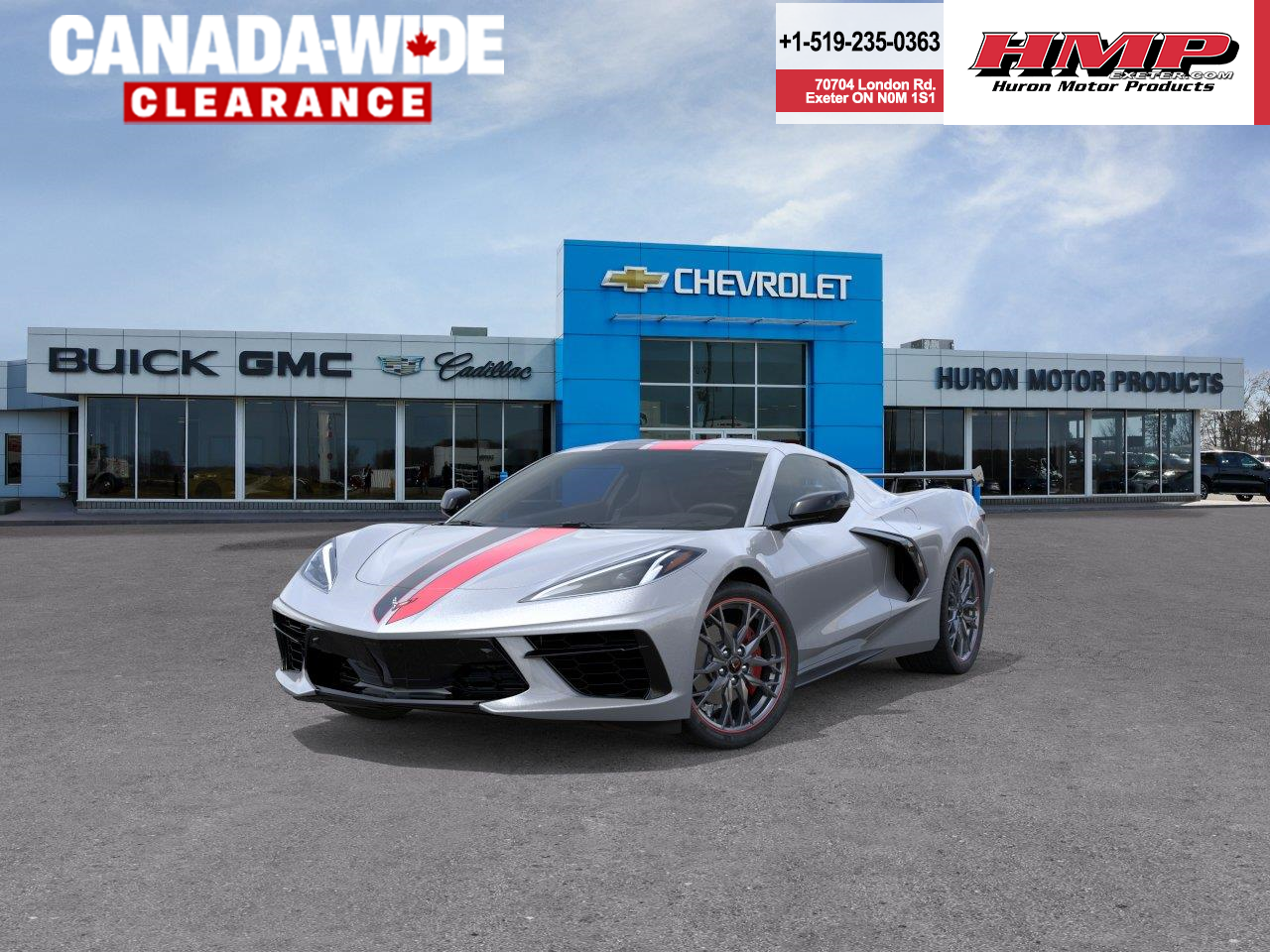 new 2026 Chevrolet Corvette car, priced at $100,692