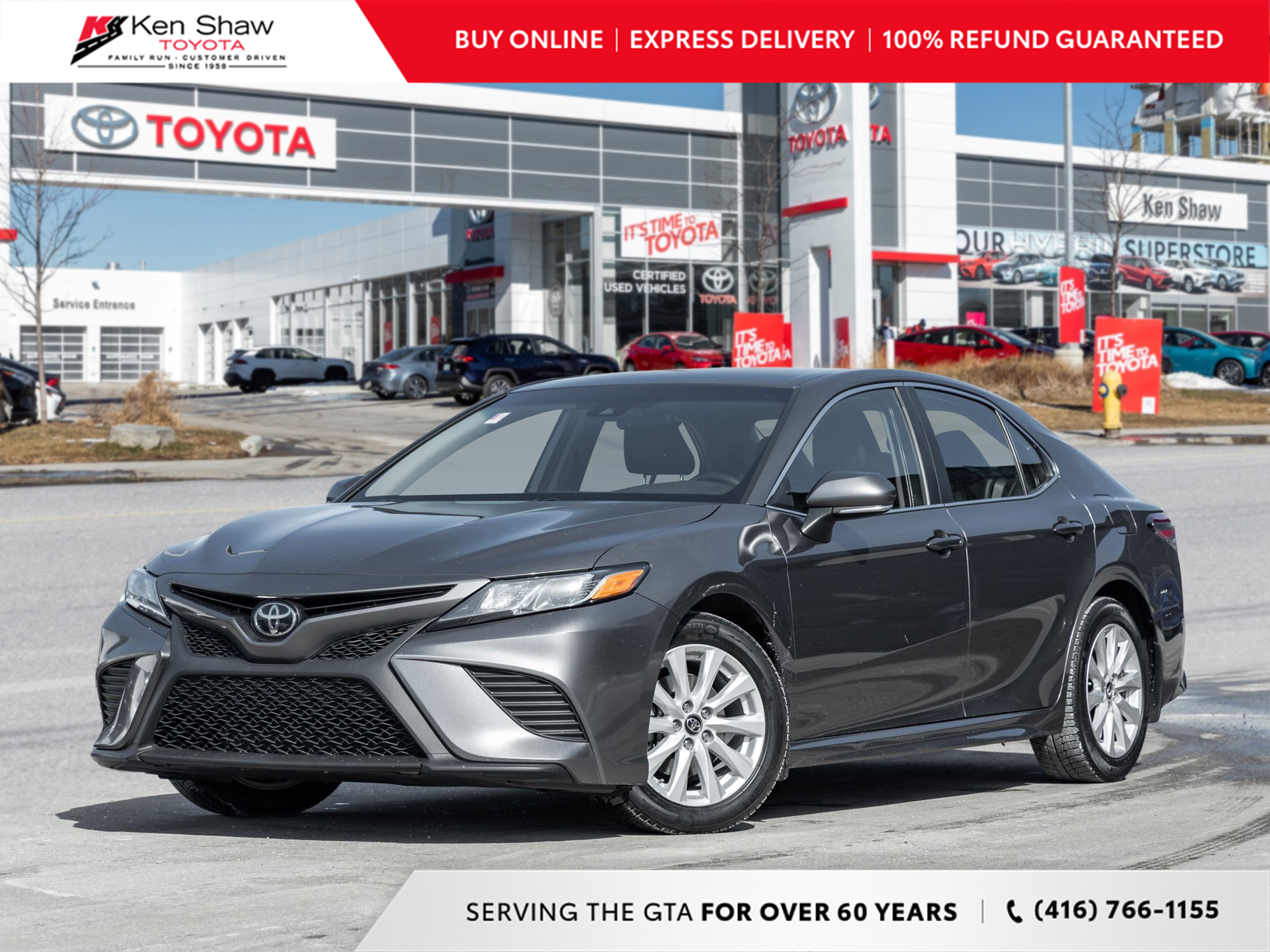 used 2018 Toyota Camry car, priced at $27,385