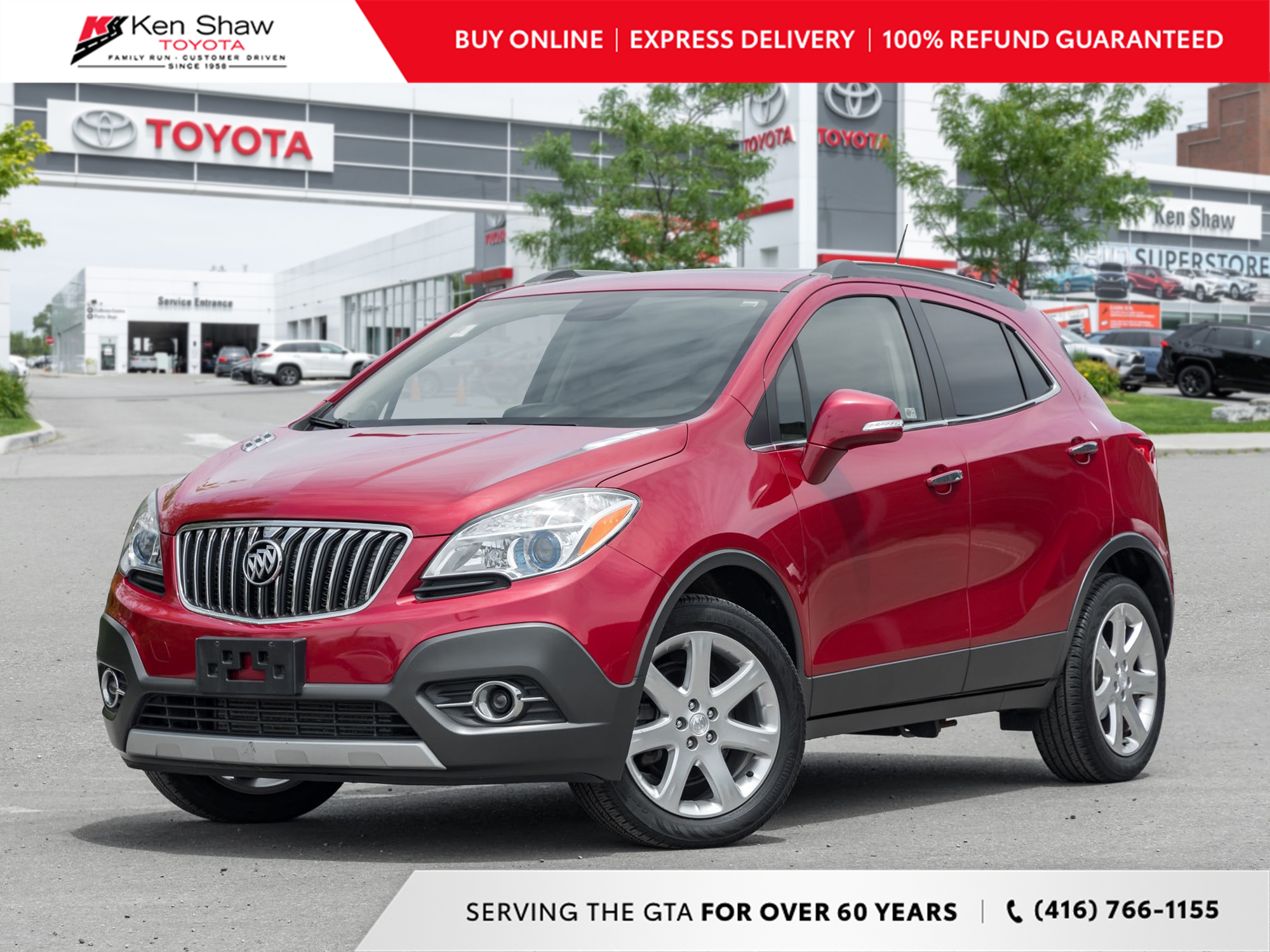 used 2015 Buick Encore car, priced at $18,999