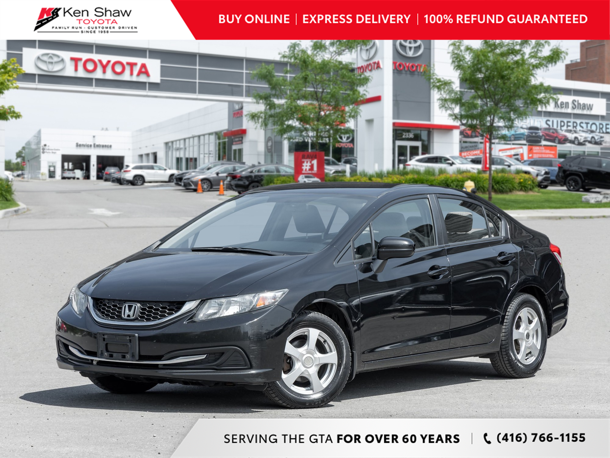 used 2014 Honda Civic car, priced at $13,299