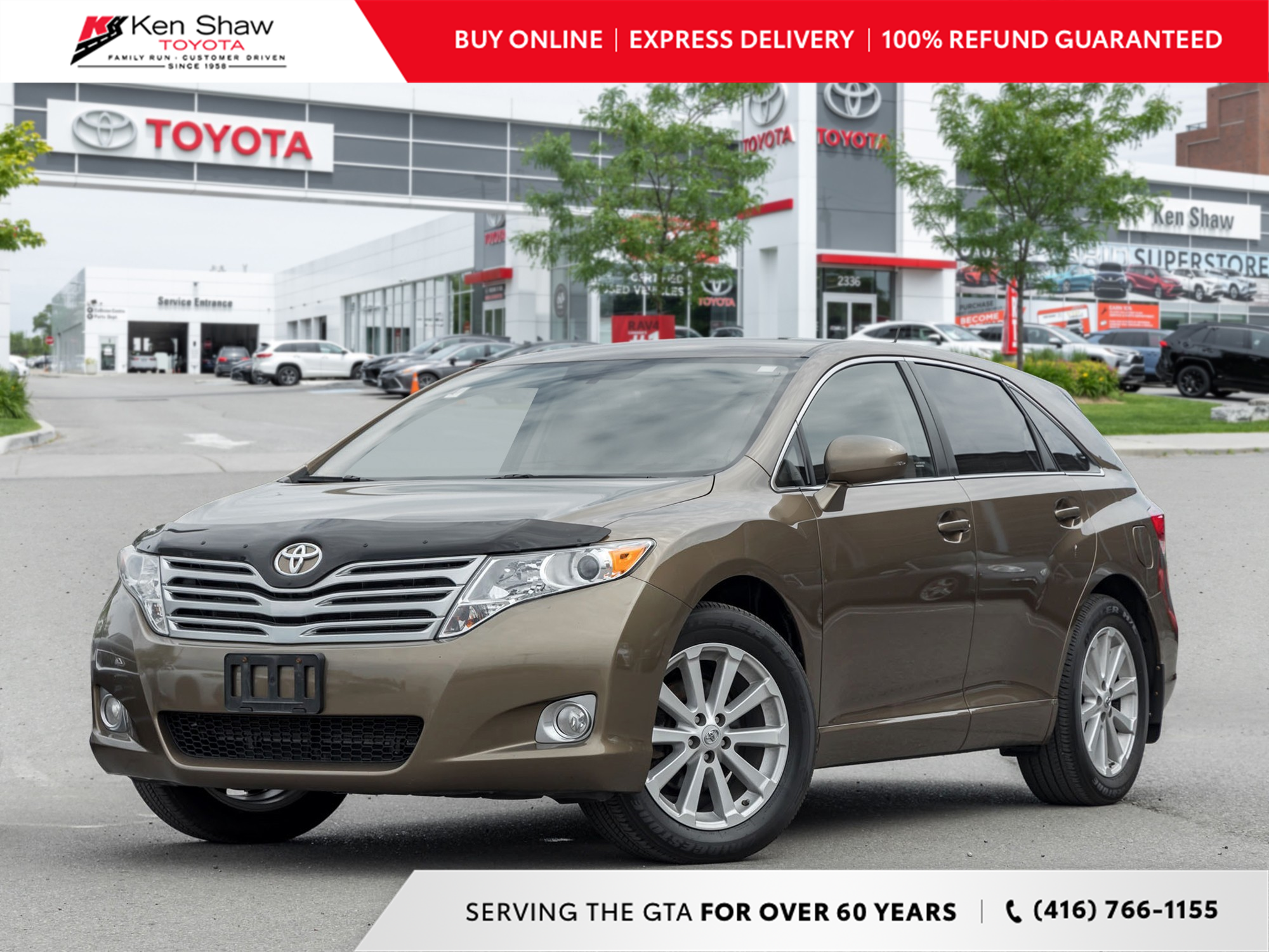 used 2010 Toyota Venza car, priced at $14,999