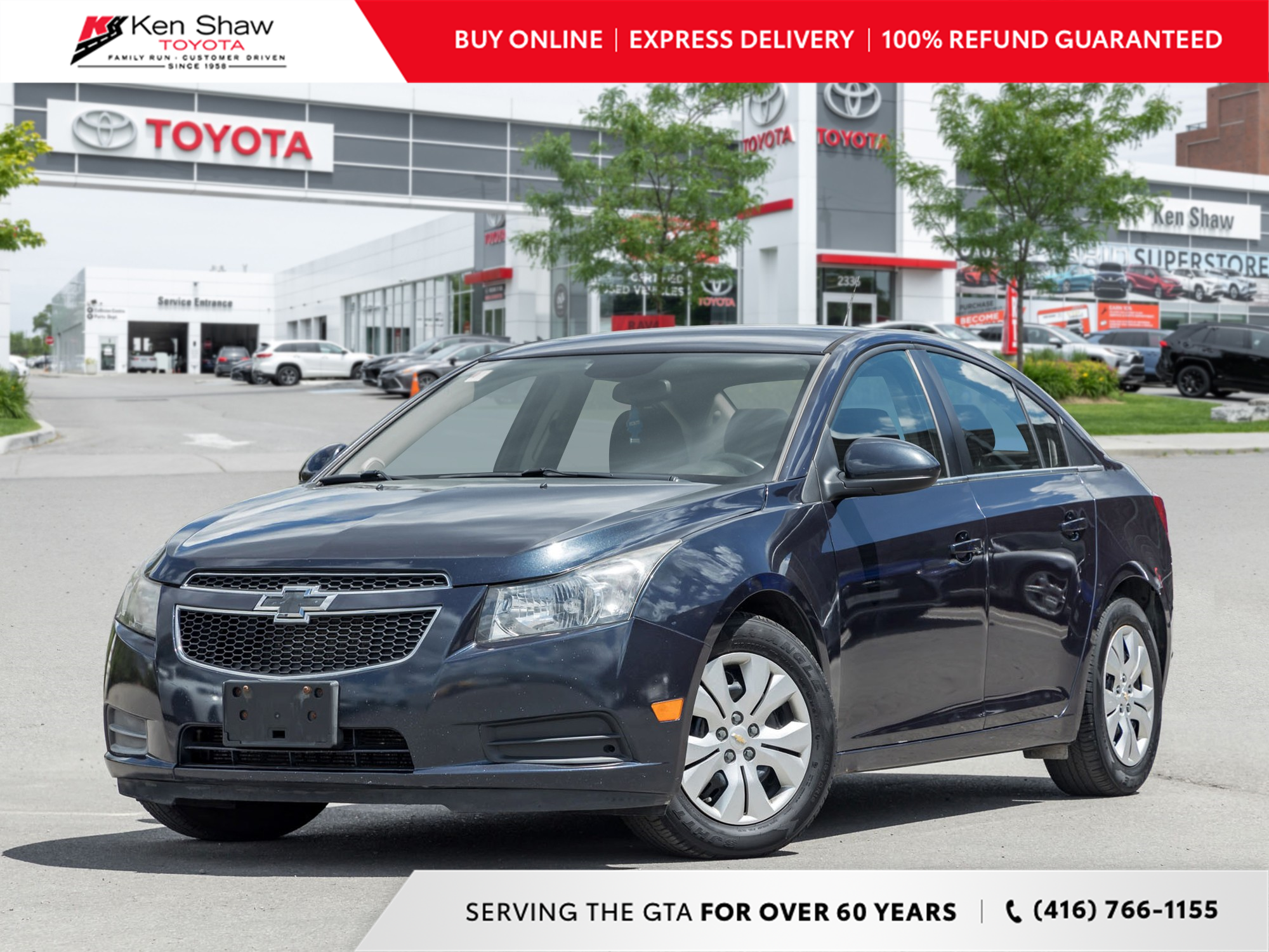 used 2014 Chevrolet Cruze car, priced at $10,885