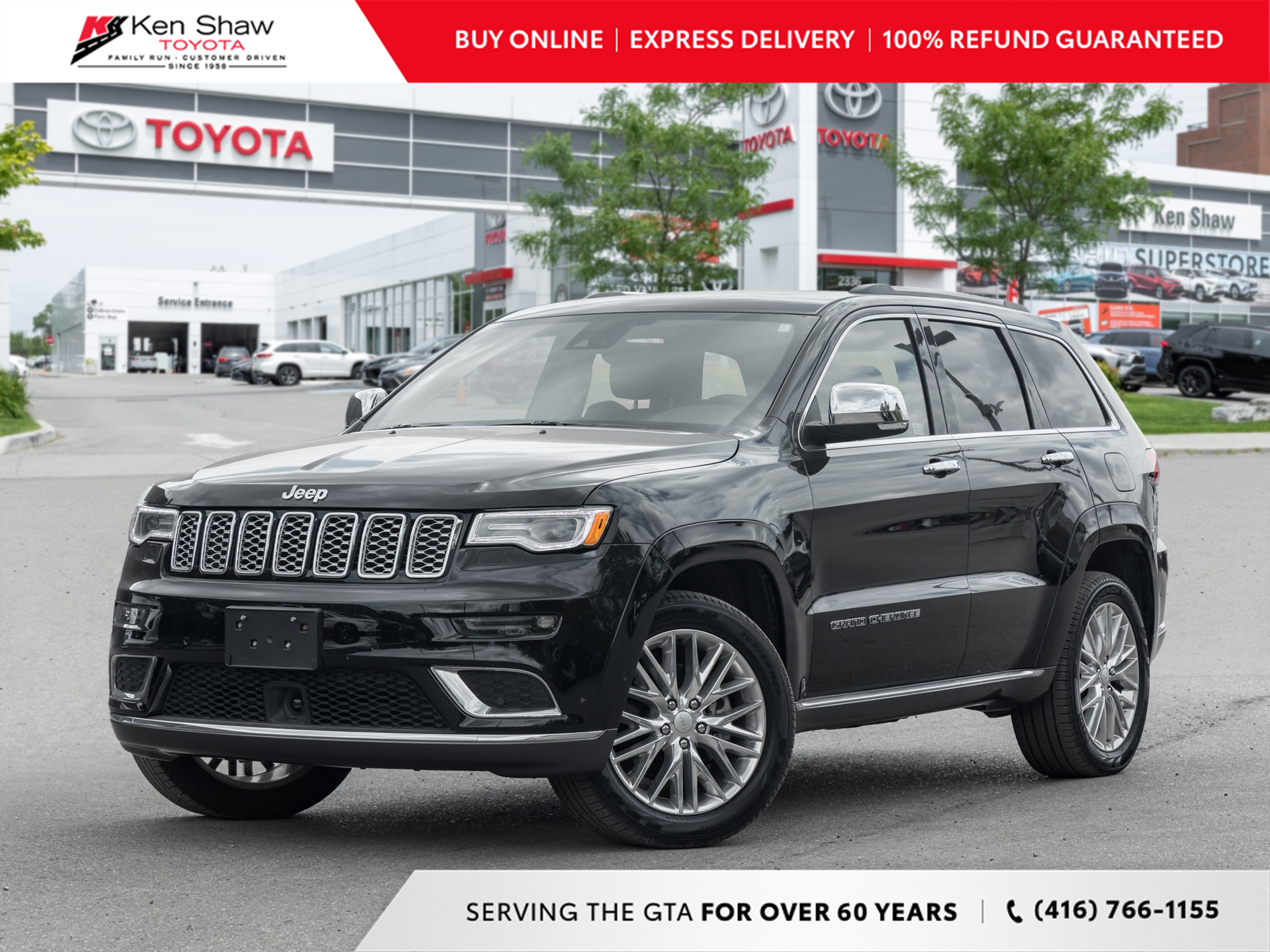 used 2018 Jeep Grand Cherokee car, priced at $45,699