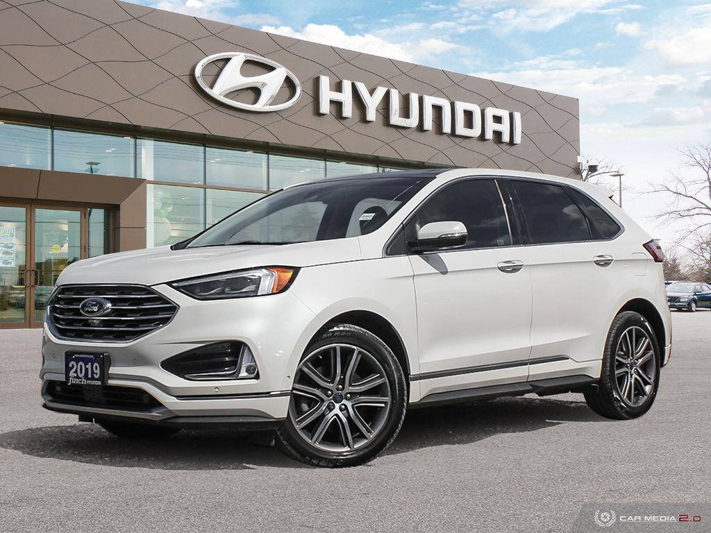 used 2019 Ford Edge car, priced at $37,487