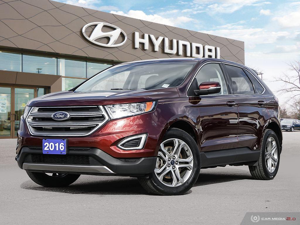 used 2016 Ford Edge car, priced at $25,487
