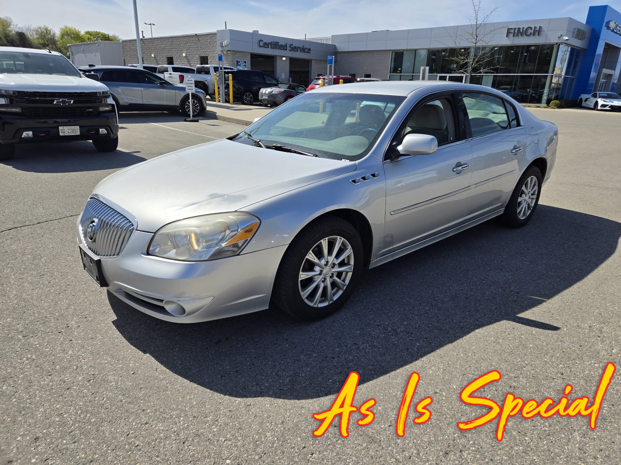 used 2011 Buick Lucerne car, priced at $1,498