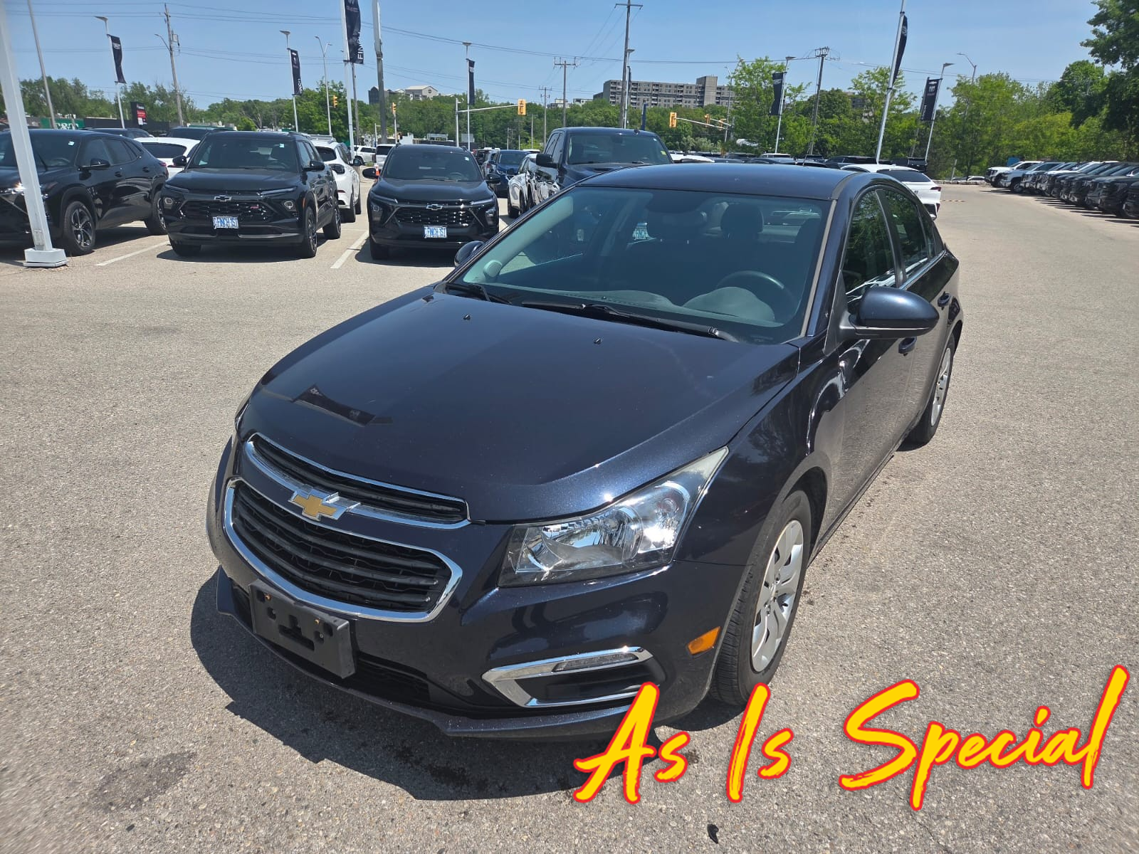 used 2016 Chevrolet Cruze Limited car, priced at $3,998